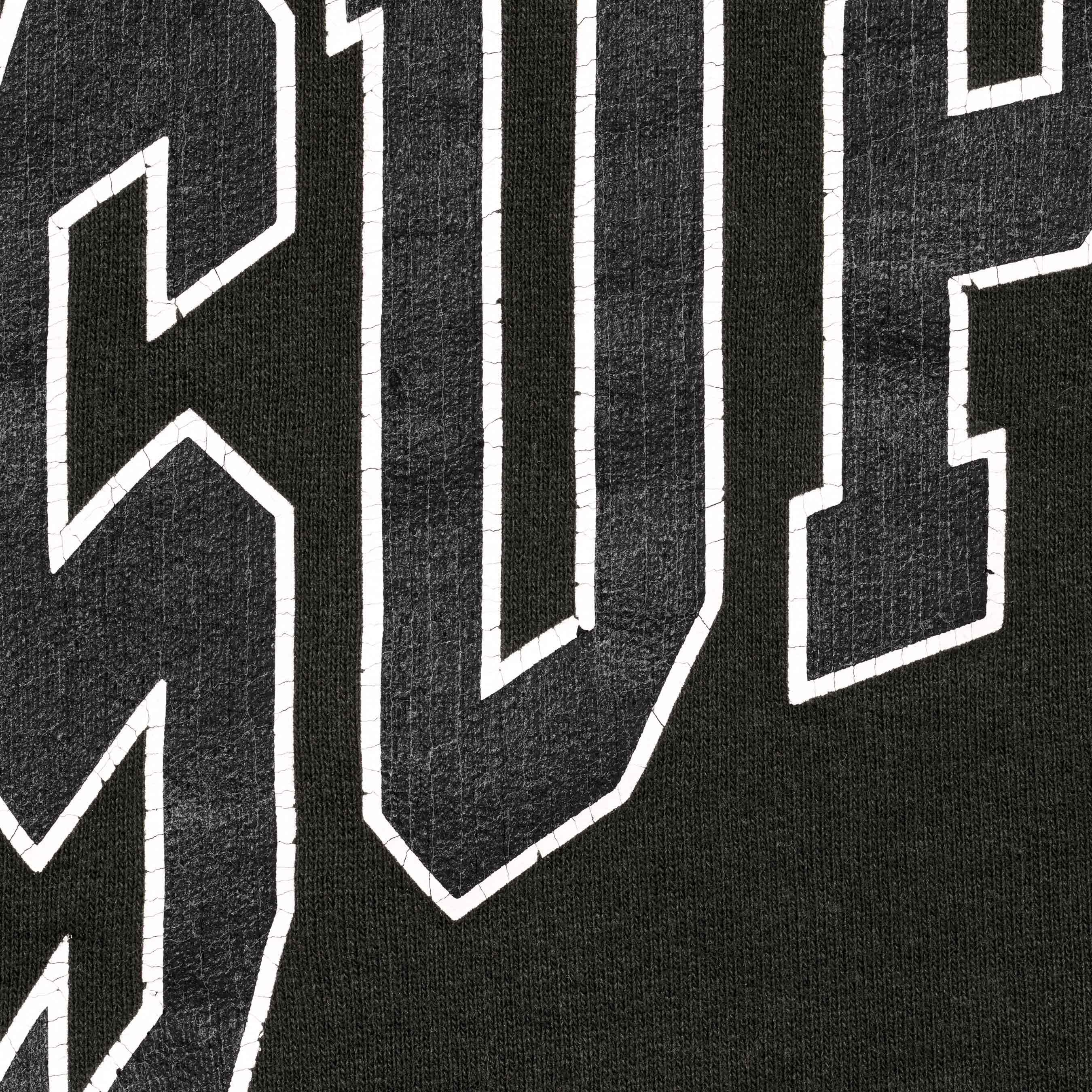 Cracked Raglan Zip Up Hooded Sweatshirt view 3